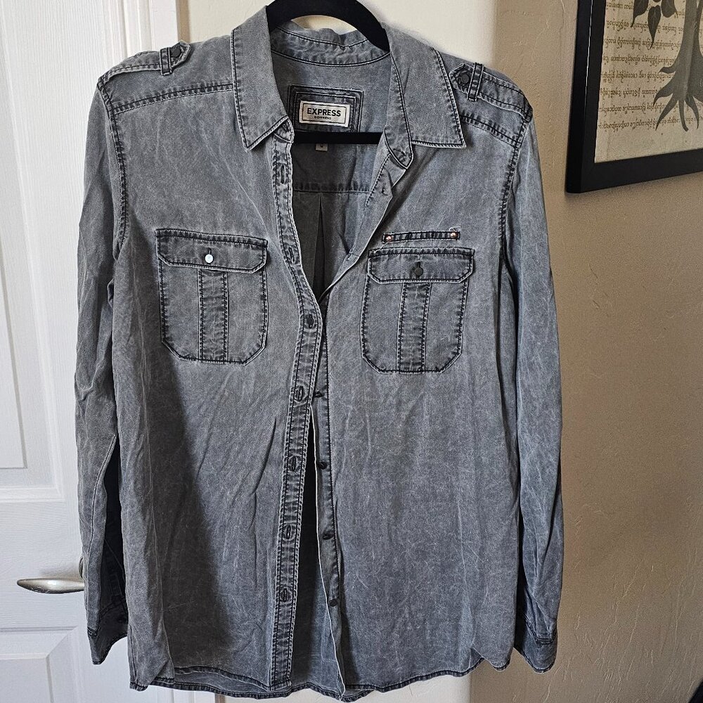 Express boyfriend button down shirt